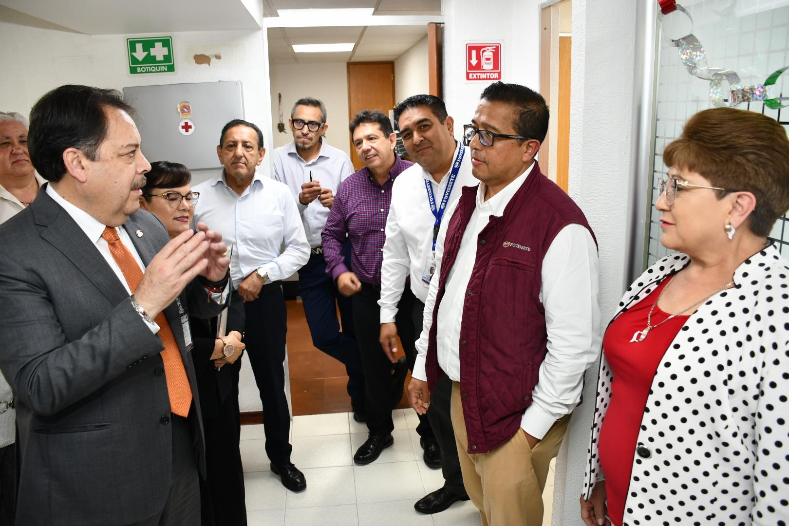  Visita a las Compañeras y Compañeros de la Seccion XLII, FOVISSSTE